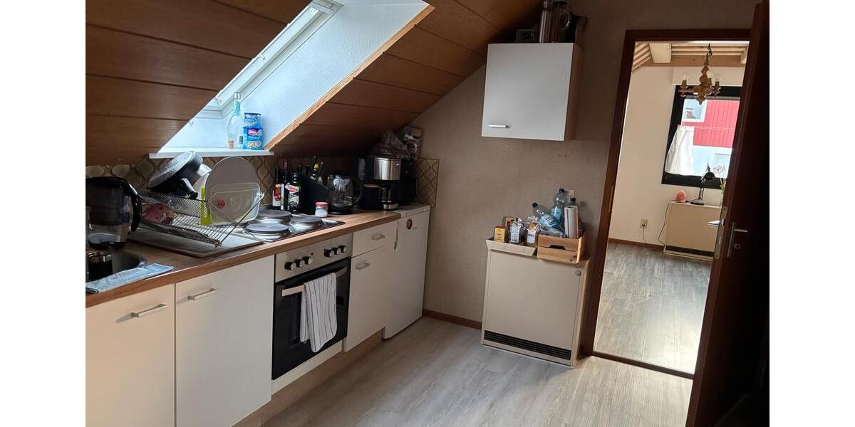 Dachgeschoßwohnung Pfronstetten - 2 Zimmer, 51 m&sup2;, 600&euro; | Angebot:25273378