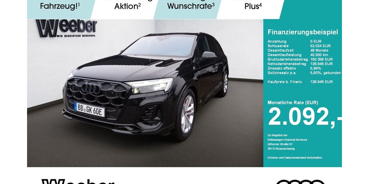 Audi Q7 6.000 km 121.946 &euro; Herrenberg 71083