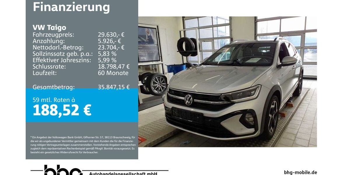 VW Taigo 11.923 km 29.230 &euro; Mössingen 72116