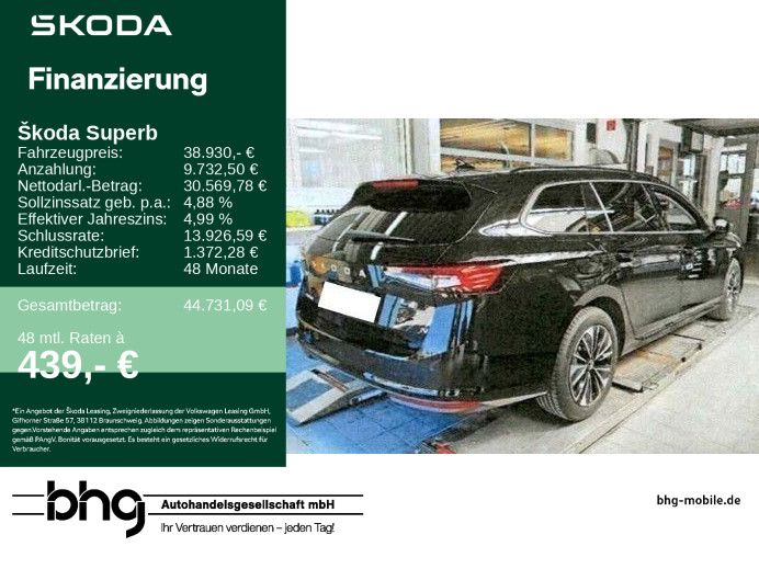 Skoda Superb 27.160 km 37.460 &euro; Tübingen 72072