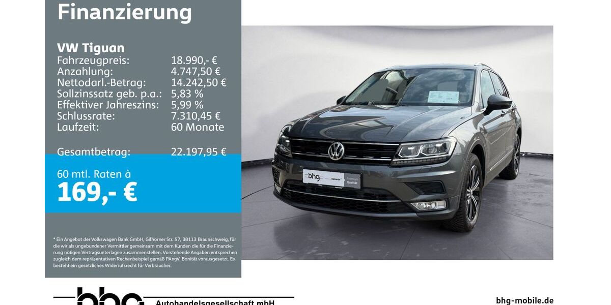 VW Tiguan 113.000 km 18.990 &euro; Metzingen 72555