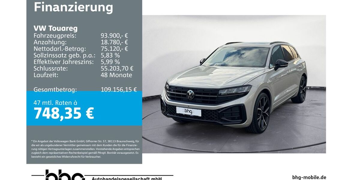 VW Touareg 6.900 km 93.900 &euro; Reutlingen 72770