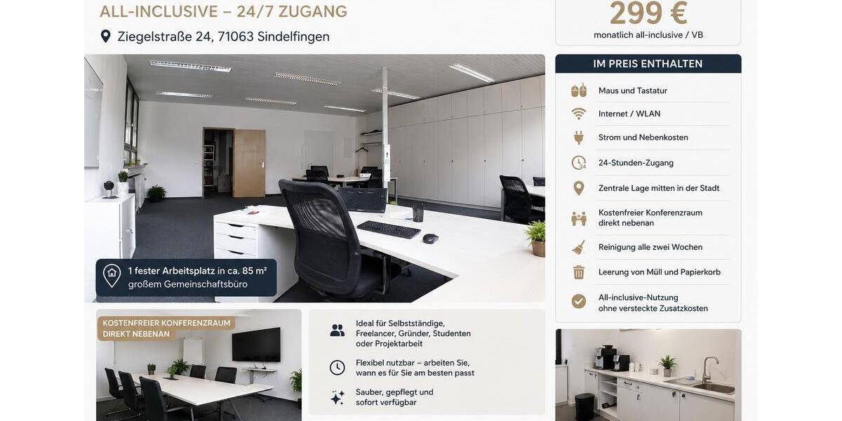 Gewerbeobjekt Sindelfingen - 249&euro; | Angebot:26560214