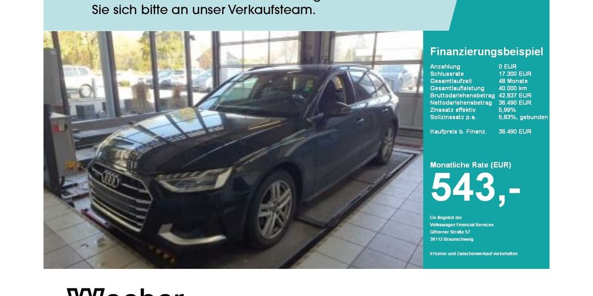 Audi A4 72.496 km 36.489 &euro; Herrenberg 71083
