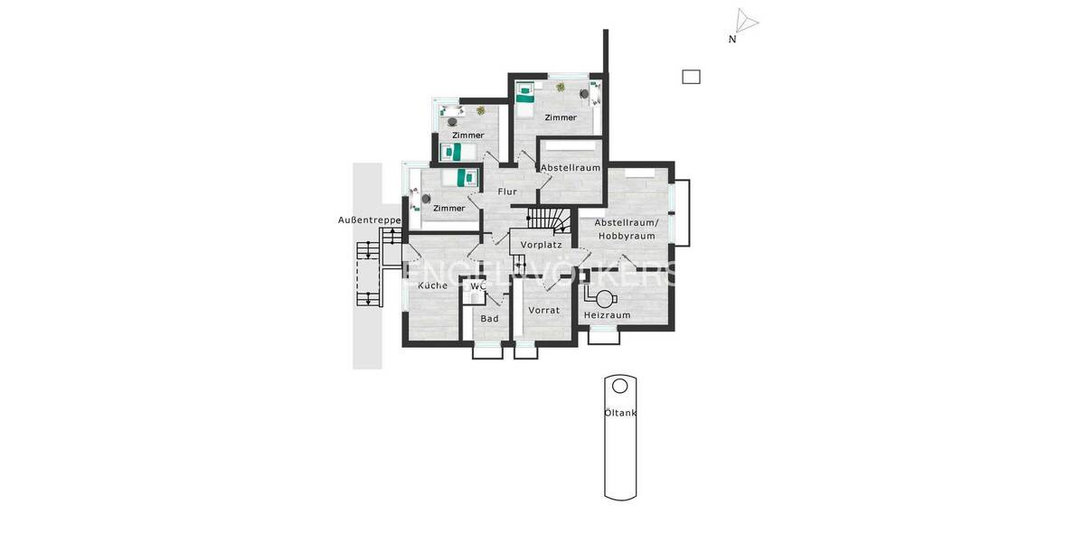 Einfamilienhaus Mössingen-Belsen Belsen - 9 Zimmer, 233 m&sup2;, 765.000&euro; | Angebot:26079923