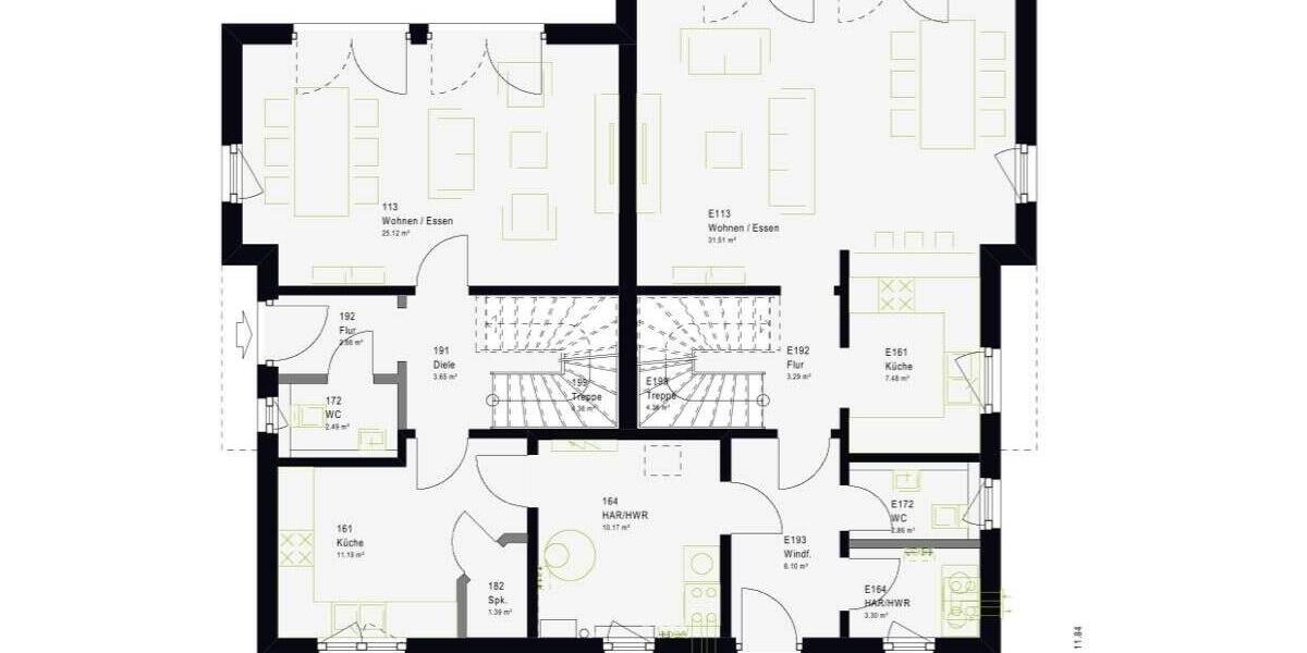 Einfamilienhaus Tübingen Hirschau - 8 Zimmer, 241 m&sup2;, 792.269&euro; | Angebot:26391347