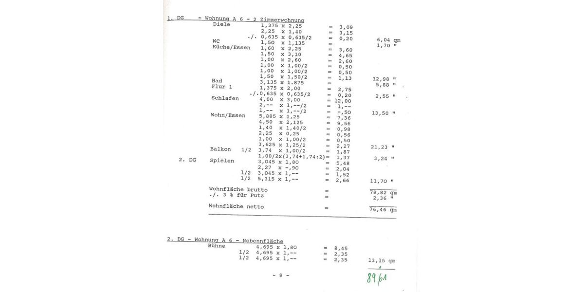 Maisonettenwohnung Eningen unter Achalm - 2 Zimmer, 76 m&sup2;, 265.000&euro; | Angebot:25254301
