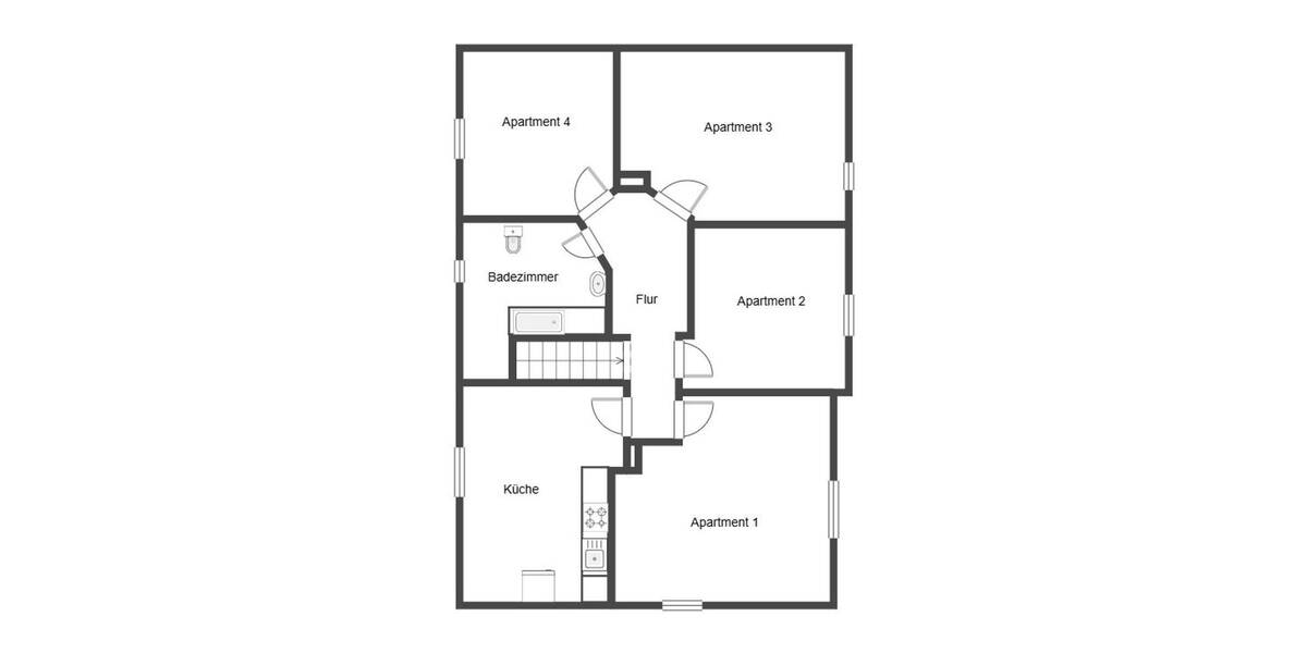 Mehrfamilienhaus, Wohnhaus Bisingen Wessingen - 8 Zimmer, 213 m&sup2;, 399.000&euro; | Angebot:26703676