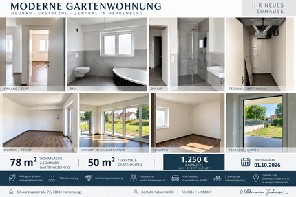 Wohnung Herrenberg - 3.5 Zimmer, 90 m&sup2;, 1.400&euro; | Angebot:27701532