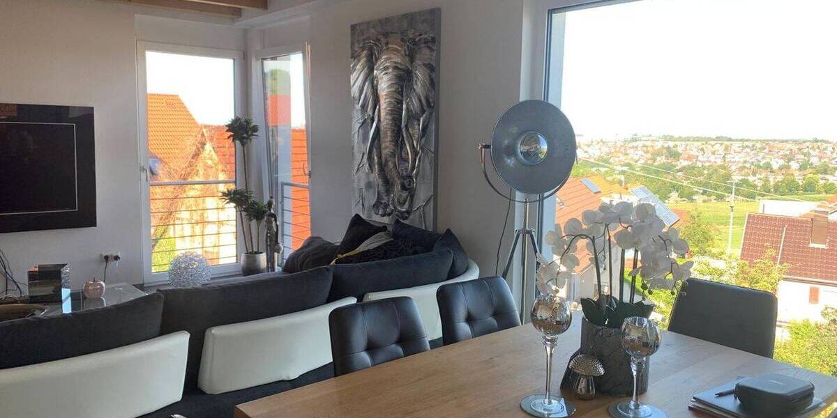 Etagenwohnung Filderstadt Plattenhardt - 2 Zimmer, 62 m&sup2;, 1.000&euro; | Angebot:26037475