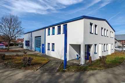 Gewerbehalle mit Bürotrakt und 7 Stellplätzen in RT-Betzingen zu vermieten - Gewerbeobjekt Reutlingen Baden-Württemberg | Angebot:25349893