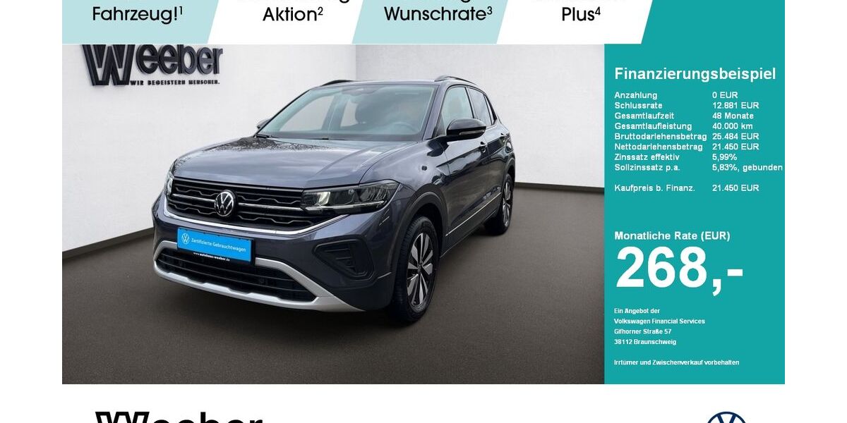 VW T-Cross 5.302 km 20.949 &euro; Herrenberg 71083