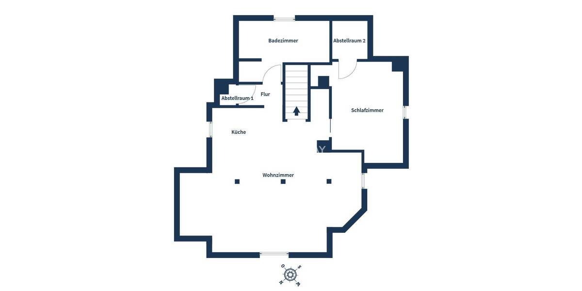 Etagenwohnung Reutlingen Lerchenbuckel - 1 Zimmer, 38 m&sup2;, 151.000&euro; | Angebot:26117922