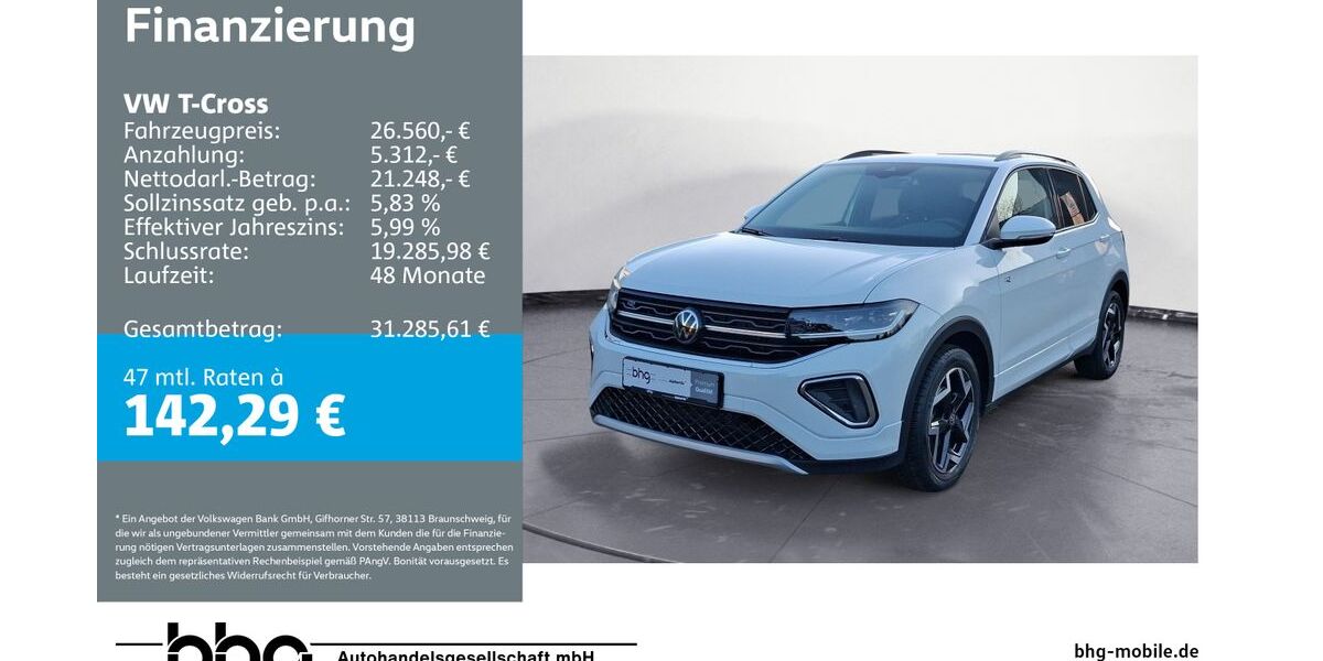VW T-Cross 25.406 km 25.490 &euro; Reutlingen 72770