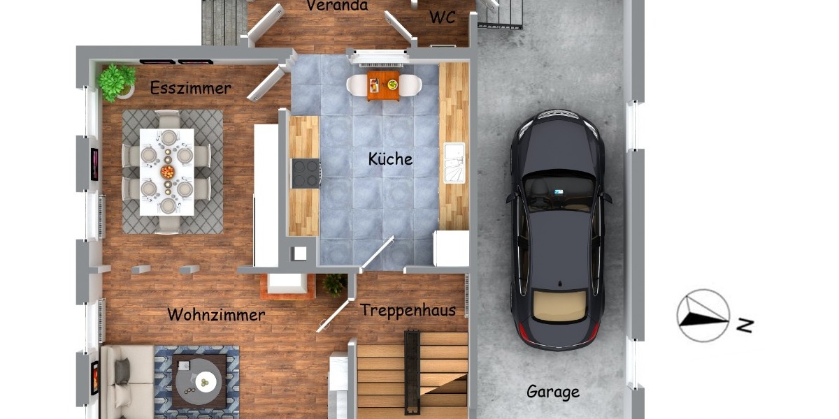 Vermietetes Einfamilienhaus in Degerschlacht mit 1.103 m² Grundstück - Einfamilienhaus Reutlingen Degerschlacht | Angebot:24690747