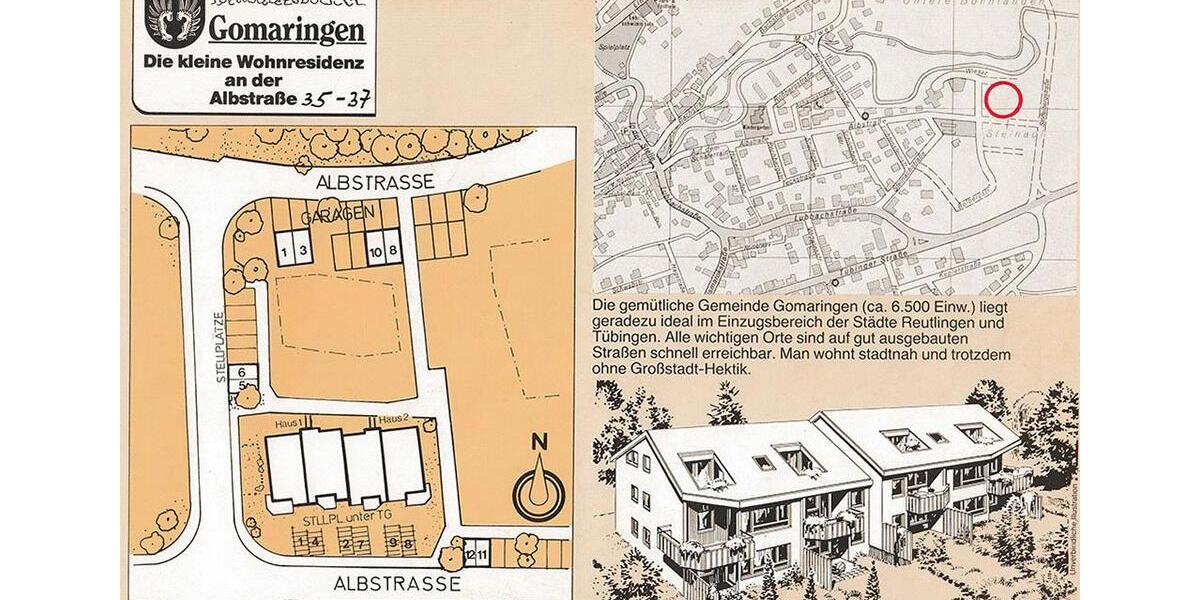 Etagenwohnung Gomaringen - 3 Zimmer, 72 m&sup2;, 690&euro; | Angebot:27612651