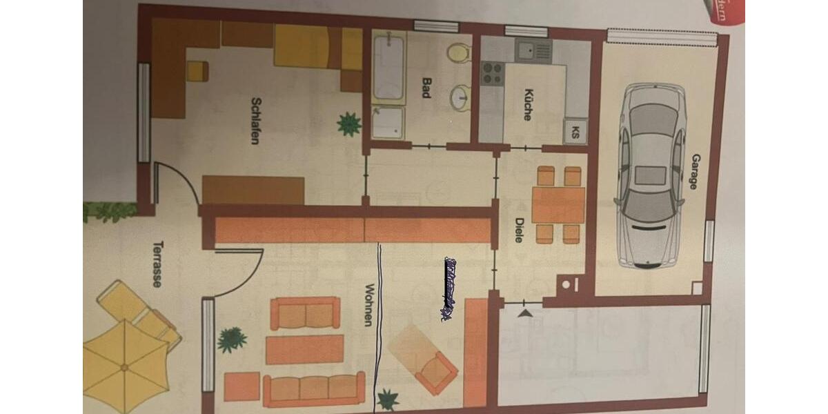 Erdgeschoßwohnung Filderstadt - 2.5 Zimmer, 67 m&sup2;, 320.000&euro; | Angebot:26705692