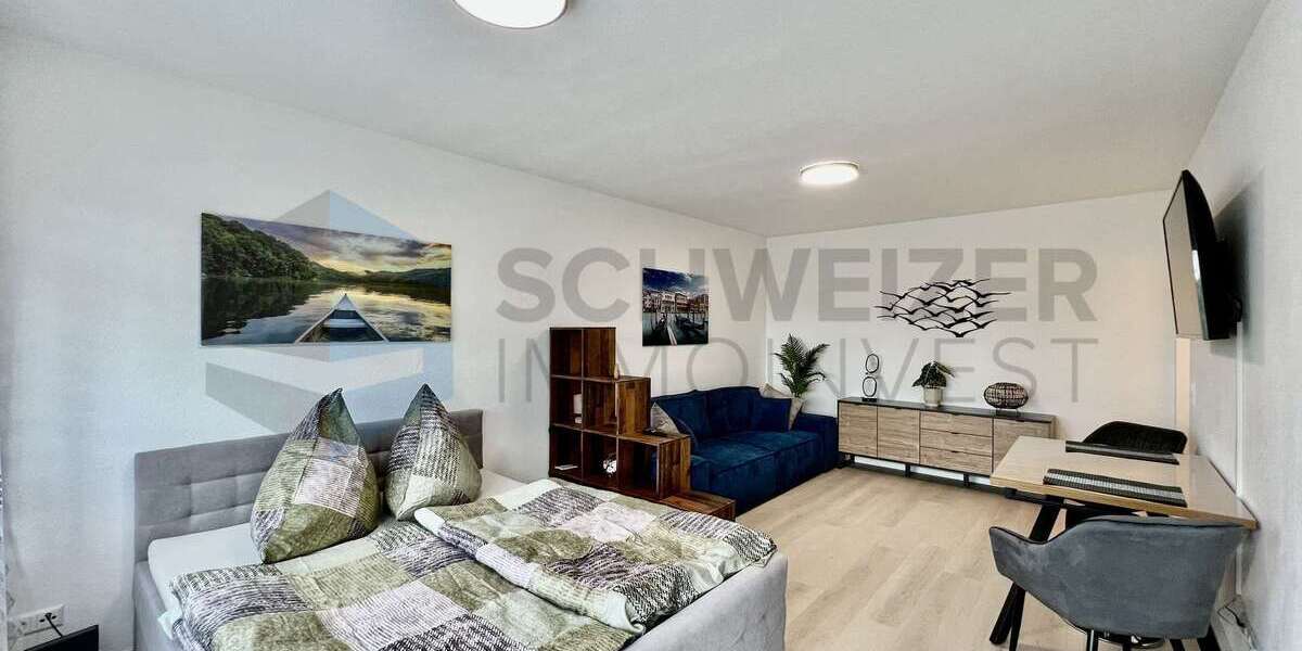 Etagenwohnung Sindelfingen Eichholz - 1 Zimmer, 34 m&sup2;, 890&euro; | Angebot:26093939