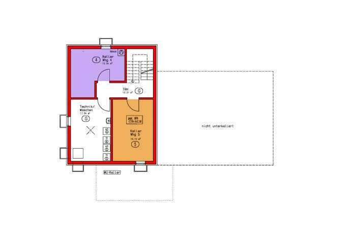 Etagenwohnung Rottenburg am Neckar Kiebingen - 4 Zimmer, 118 m&sup2;, 677.500&euro; | Angebot:25699634