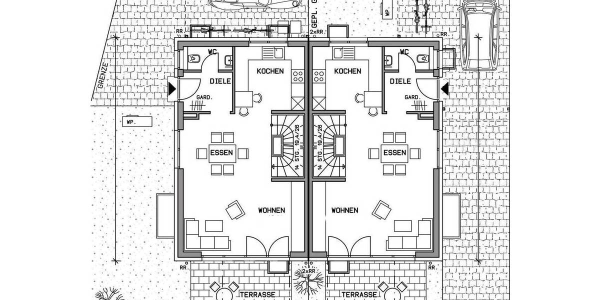 Doppelhaushälfte Filderstadt / Bonlanden Bonlanden - 6 Zimmer, 150 m&sup2;, 786.000&euro; | Angebot:26026848