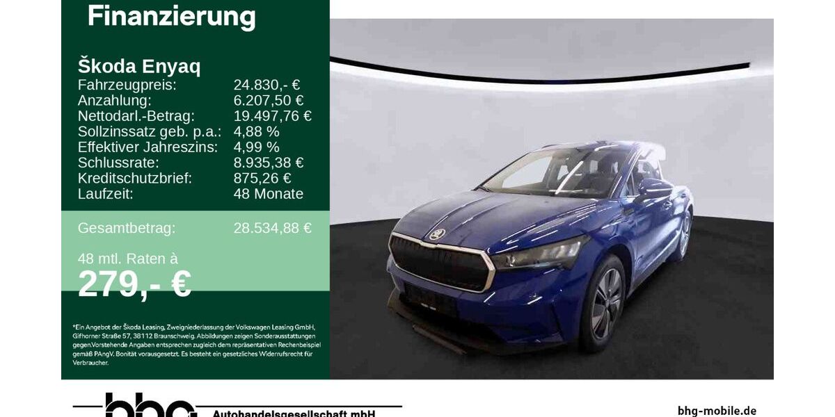 Skoda Enyaq 27.215 km 24.830 &euro; Tübingen 72072