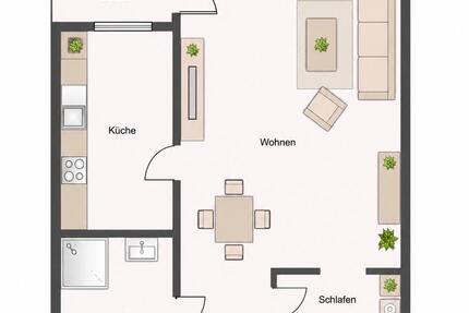 Wohnung Pfullingen - 1 Zimmer, 35 m&sup2;, 550&euro; | Angebot:26687933