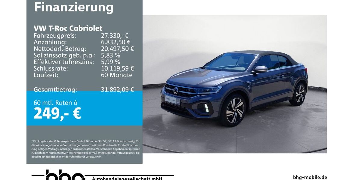 VW T-Roc 44.653 km 25.790 &euro; Reutlingen 72770