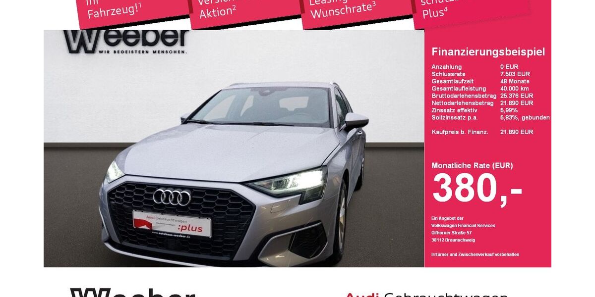 Audi A3 88.771 km 21.890 &euro; Herrenberg 71083