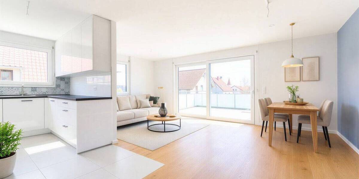 Etagenwohnung Holzgerlingen - 4 Zimmer, 91 m&sup2;, 475.000&euro; | Angebot:26105722
