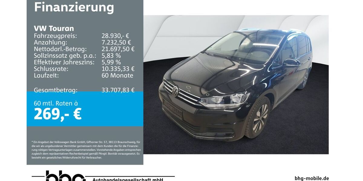 VW Touran 24.141 km 28.930 &euro; Metzingen 72555