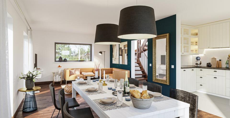 Doppelhaushälfte Frickenhausen - 4 Zimmer, 127 m&sup2;, 1.940&euro; | Angebot:25920769