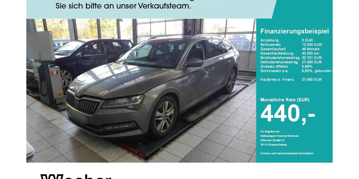 Skoda Superb 107.624 km 27.750 &euro; Herrenberg 71083