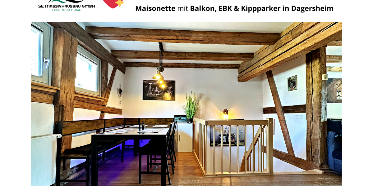 Etagenwohnung Böblingen Dagersheim - 2.5 Zimmer, 72 m&sup2;, 189.000&euro; | Angebot:25892467