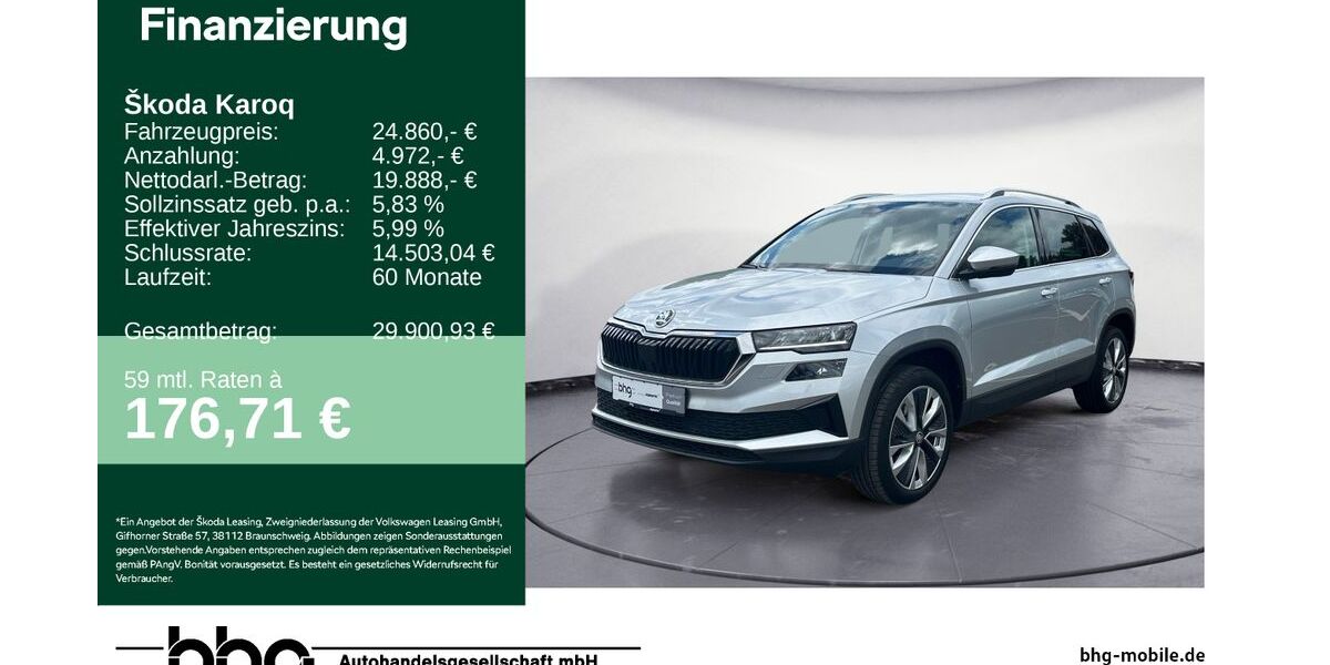 Skoda Karoq 58.374 km 24.360 &euro; Tübingen 72072