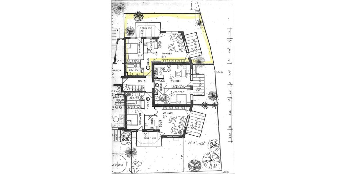 Erdgeschoßwohnung Filderstadt - 2 Zimmer, 62 m&sup2;, 260.000&euro; | Angebot:18318539