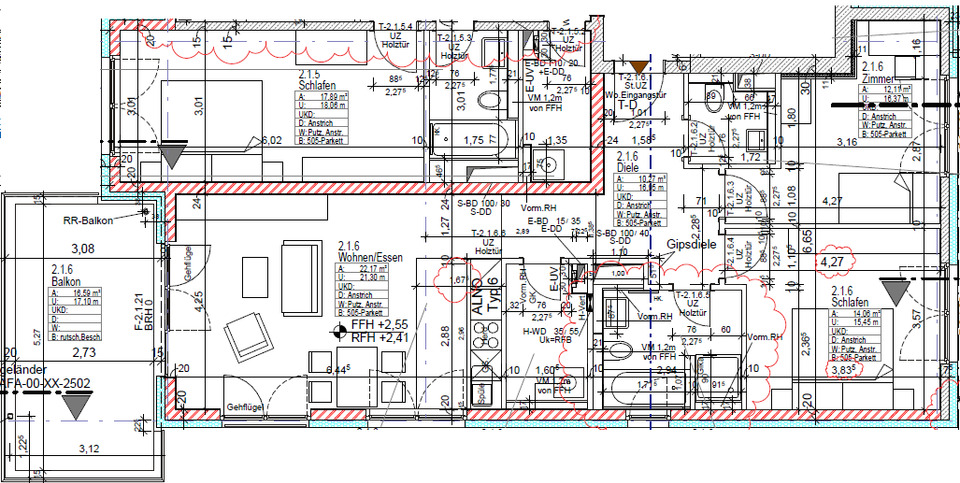 Etagenwohnung Böblingen Dagersheim - 3 Zimmer, 86 m&sup2;, 1.285&euro; | Angebot:26489748