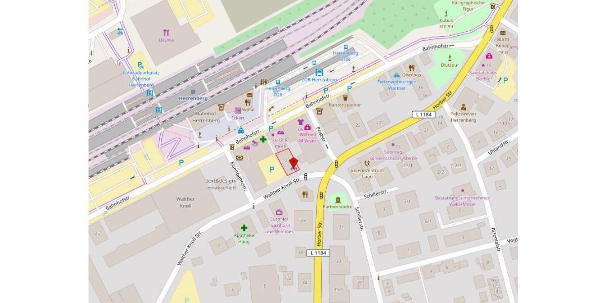 Gewerbeobjekt Herrenberg - 1.200&euro; | Angebot:23192248