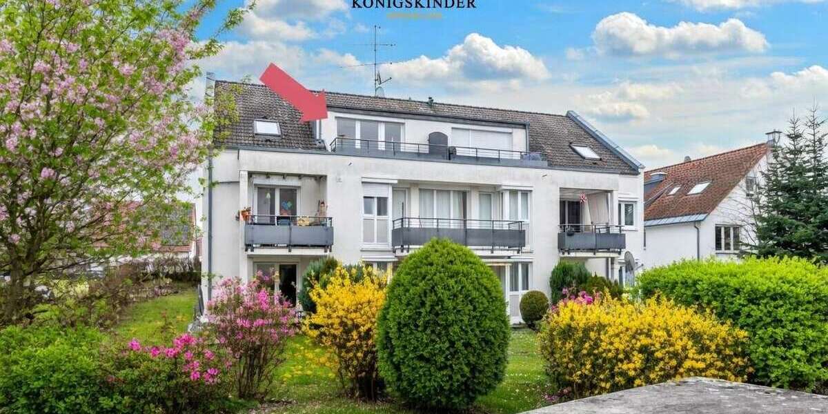 Etagenwohnung Pliezhausen / Gniebel Gniebel - 3 Zimmer, 64 m&sup2;, 288.000&euro; | Angebot:25472339