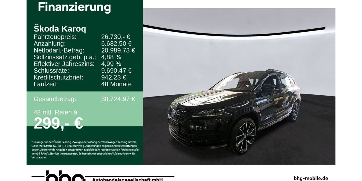 Skoda Karoq 77.598 km 26.730 &euro; Reutlingen 72770