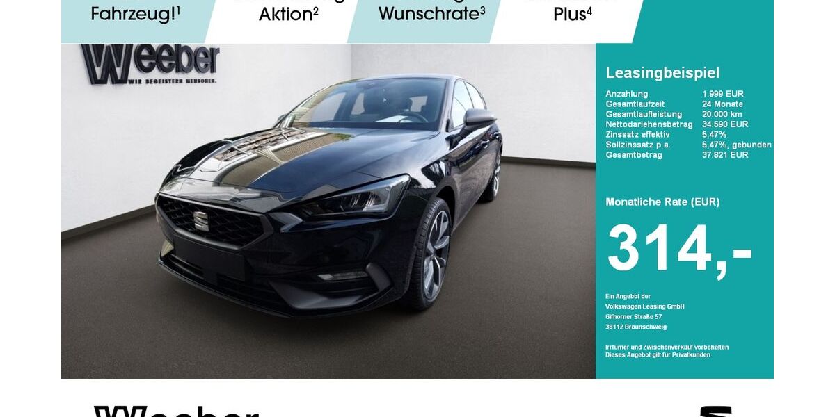Seat Leon 1.100 km 33.990 &euro; Herrenberg 71083