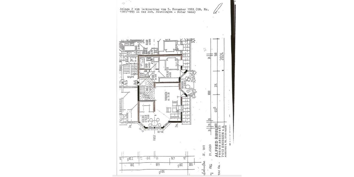 Maisonettenwohnung Eningen unter Achalm - 2 Zimmer, 76 m&sup2;, 265.000&euro; | Angebot:25254301
