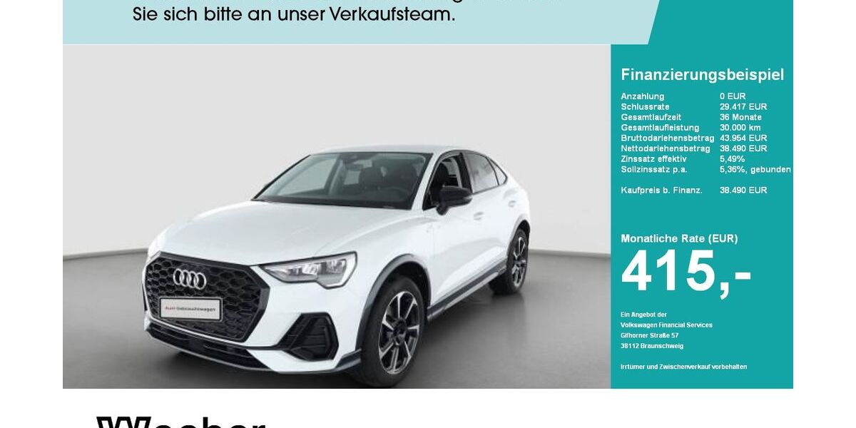 Audi Q3 11.007 km 38.490 &euro; Herrenberg 71083