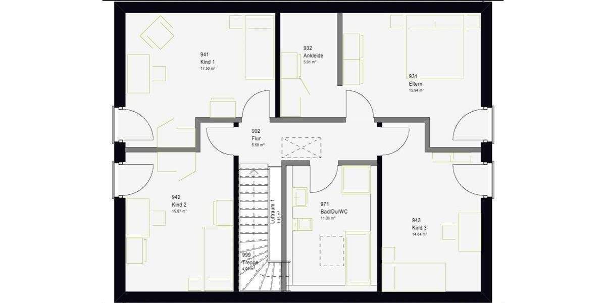 Einfamilienhaus Gomaringen - 6 Zimmer, 185 m&sup2;, 586.569&euro; | Angebot:25774184