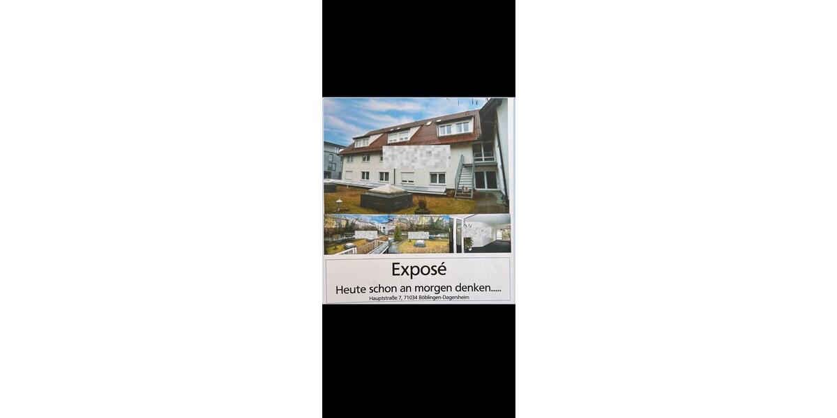 Etagenwohnung Böblingen Dagersheim - 2 Zimmer, 57 m&sup2;, 219.000&euro; | Angebot:25883497