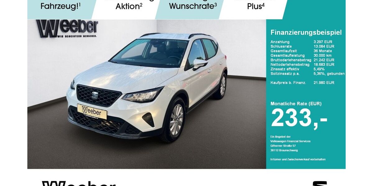 Seat Arona 21.338 km 21.530 &euro; Herrenberg 71083