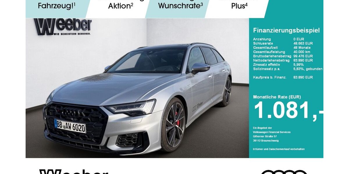 Audi S6 4.990 km 82.690 &euro; Herrenberg 71083