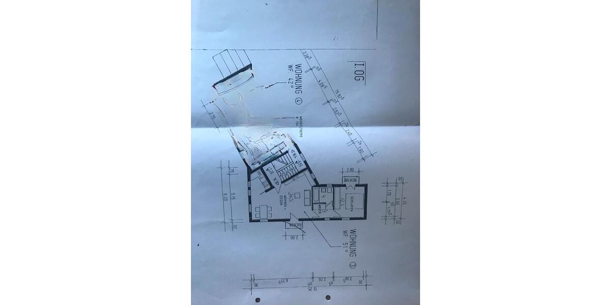 Etagenwohnung Dußlingen - 2 Zimmer, 51 m&sup2;, 185.000&euro; | Angebot:26061317