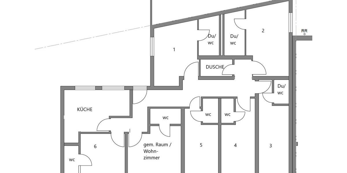 Erdgeschoßwohnung Tübingen - 1 Zimmer, 14 m&sup2;, 420&euro; | Angebot:25972419
