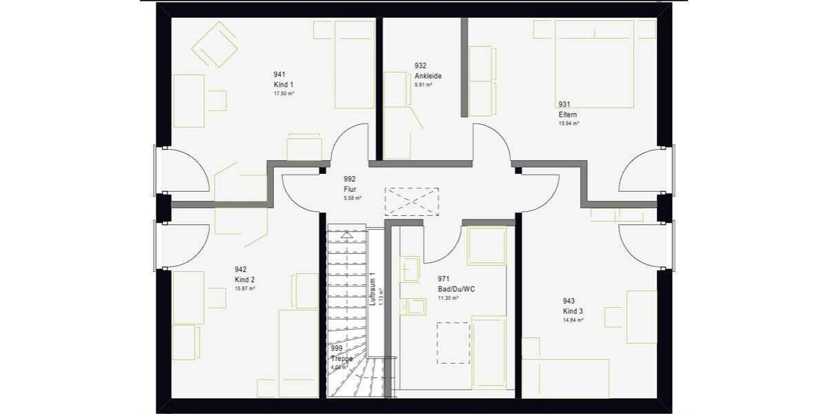 Einfamilienhaus Holzgerlingen - 6 Zimmer, 185 m&sup2;, 815.519&euro; | Angebot:26703348