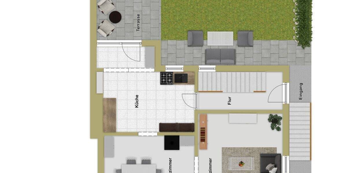 Doppelhaushälfte Gomadingen - 6 Zimmer, 127 m&sup2;, 110.000&euro; | Angebot:25693511